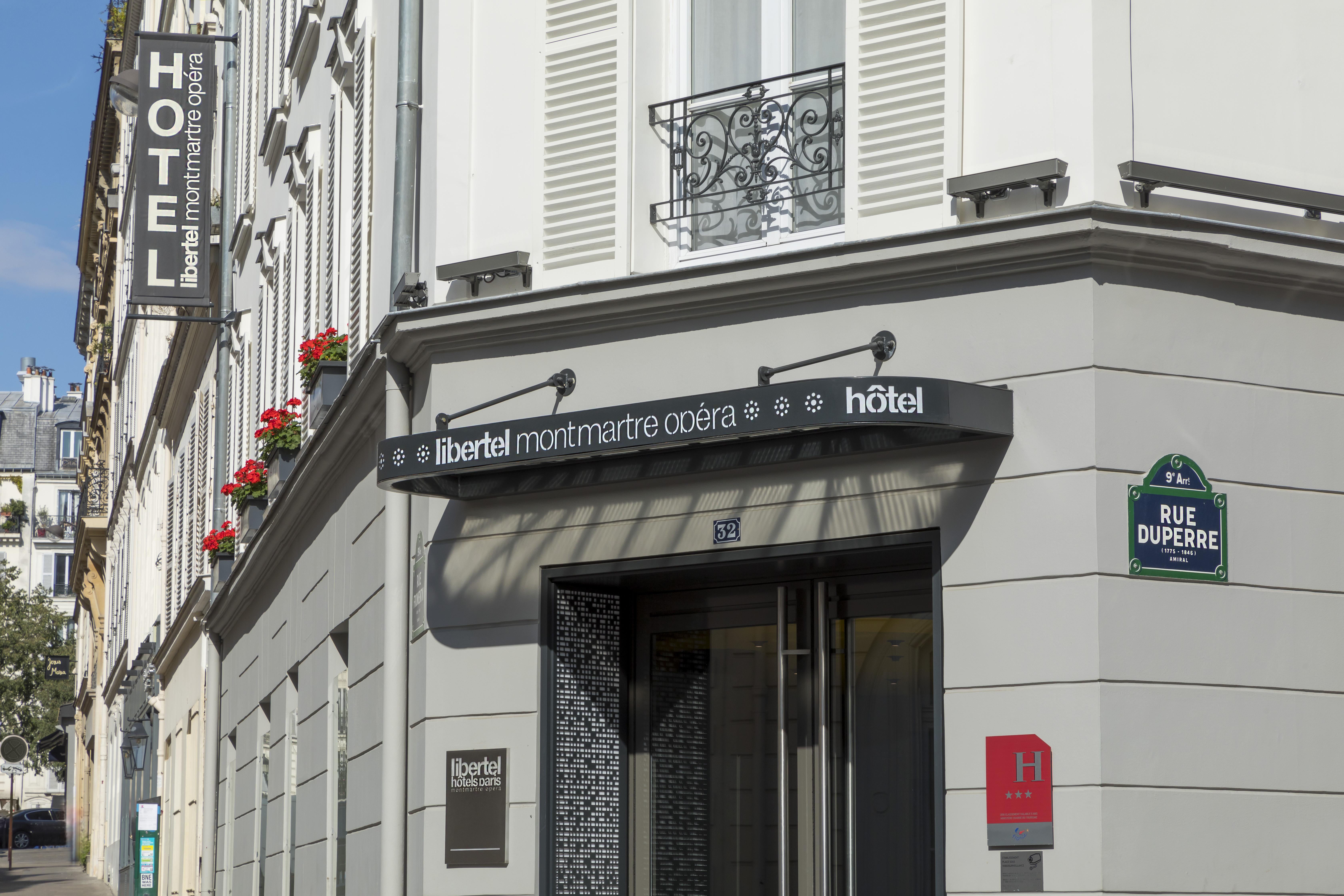 Отель Libertel Montmartre Opera Париж Экстерьер фото